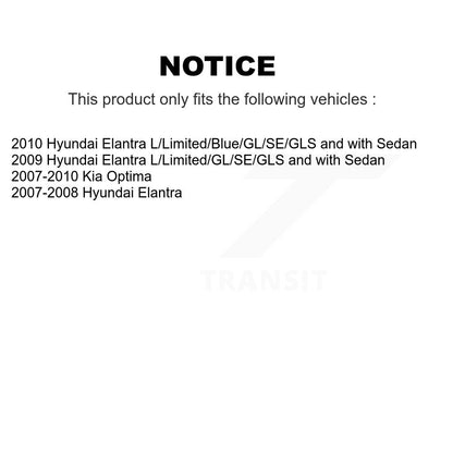 Parking Brake Shoe Kit-KNH-100042 - Kit.bestparts.ca