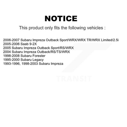 Parking Brake Shoe Kit-KNH-100062 - Kit.bestparts.ca