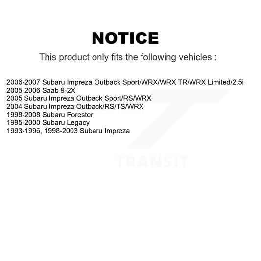 Parking Brake Shoe Kit-KNH-100062 - Kit.bestparts.ca