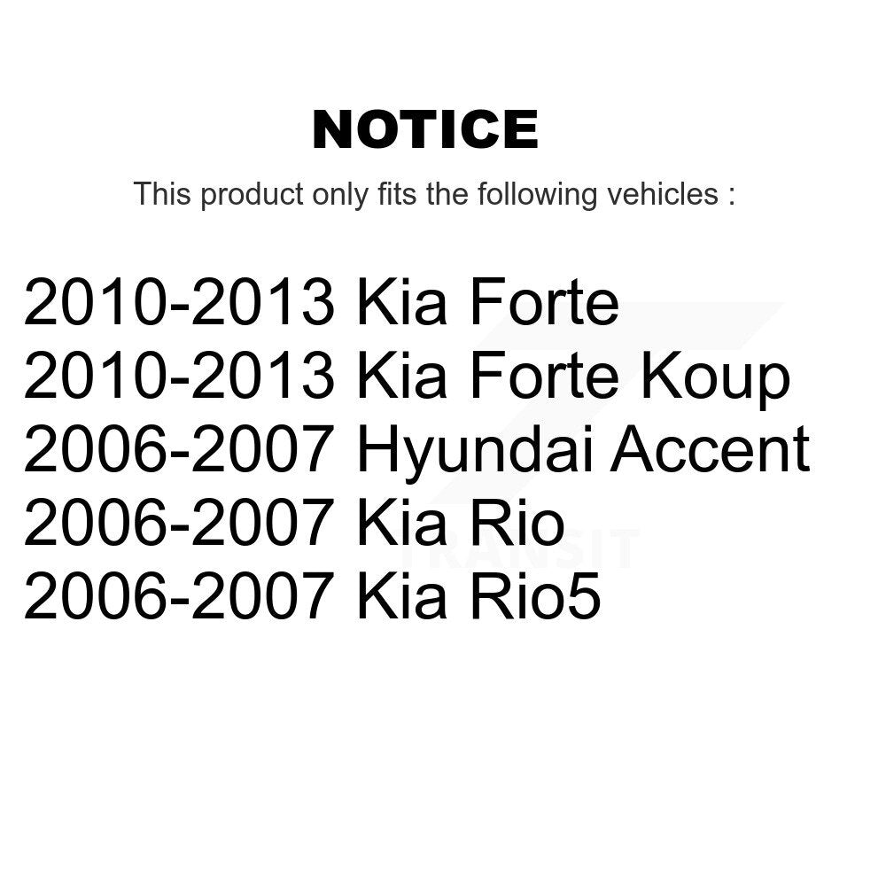Parking Brake Shoe Kit-KNH-100068 - Kit.bestparts.ca Kit.bestparts.ca
