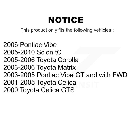 Parking Brake Shoe Kit-KNH-100074 - Kit.bestparts.ca