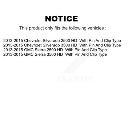 Parking Brake Shoe Kit-KNH-100080 - Kit.bestparts.ca