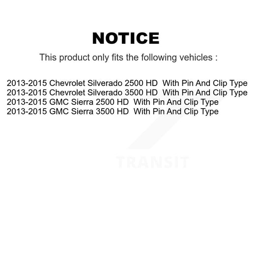 Parking Brake Shoe Kit-KNH-100080 - Kit.bestparts.ca
