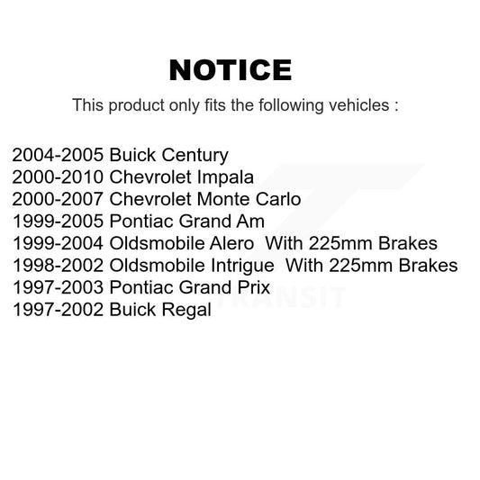 Parking Brake Shoe Kit-KNH-100087 - Kit.bestparts.ca