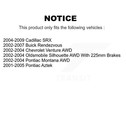Parking Brake Shoe Kit-KNH-100088 - Kit.bestparts.ca