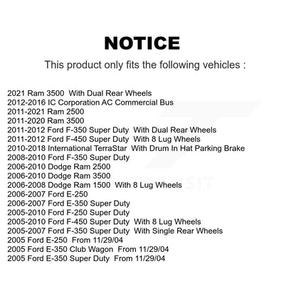parking brake shoe-knh-100098 - Kit.bestparts.ca