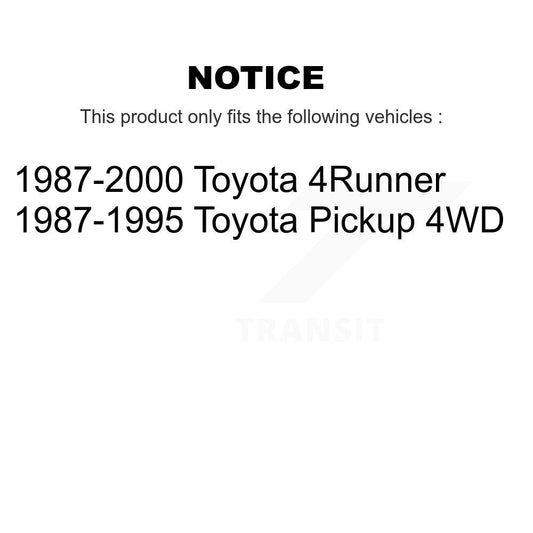 Drum Brake Shoe Kit-KNH-100127 - Kit.bestparts.ca