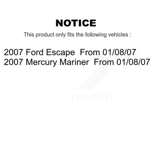 Drum Brake Shoe Kit-KNH-100133 - Kit.bestparts.ca