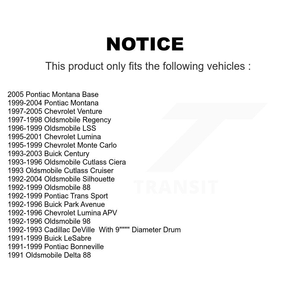 Drum Brake Shoe Kit-KNH-100184 - Kit.bestparts.ca Kit.bestparts.ca