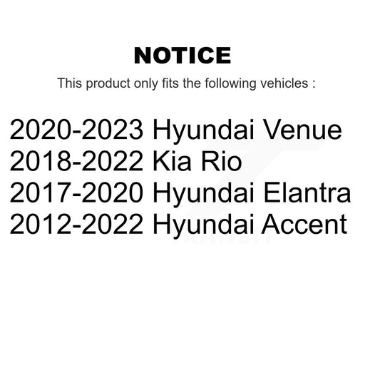 Drum Brake Shoe Kit-KNH-100193 - Kit.bestparts.ca
