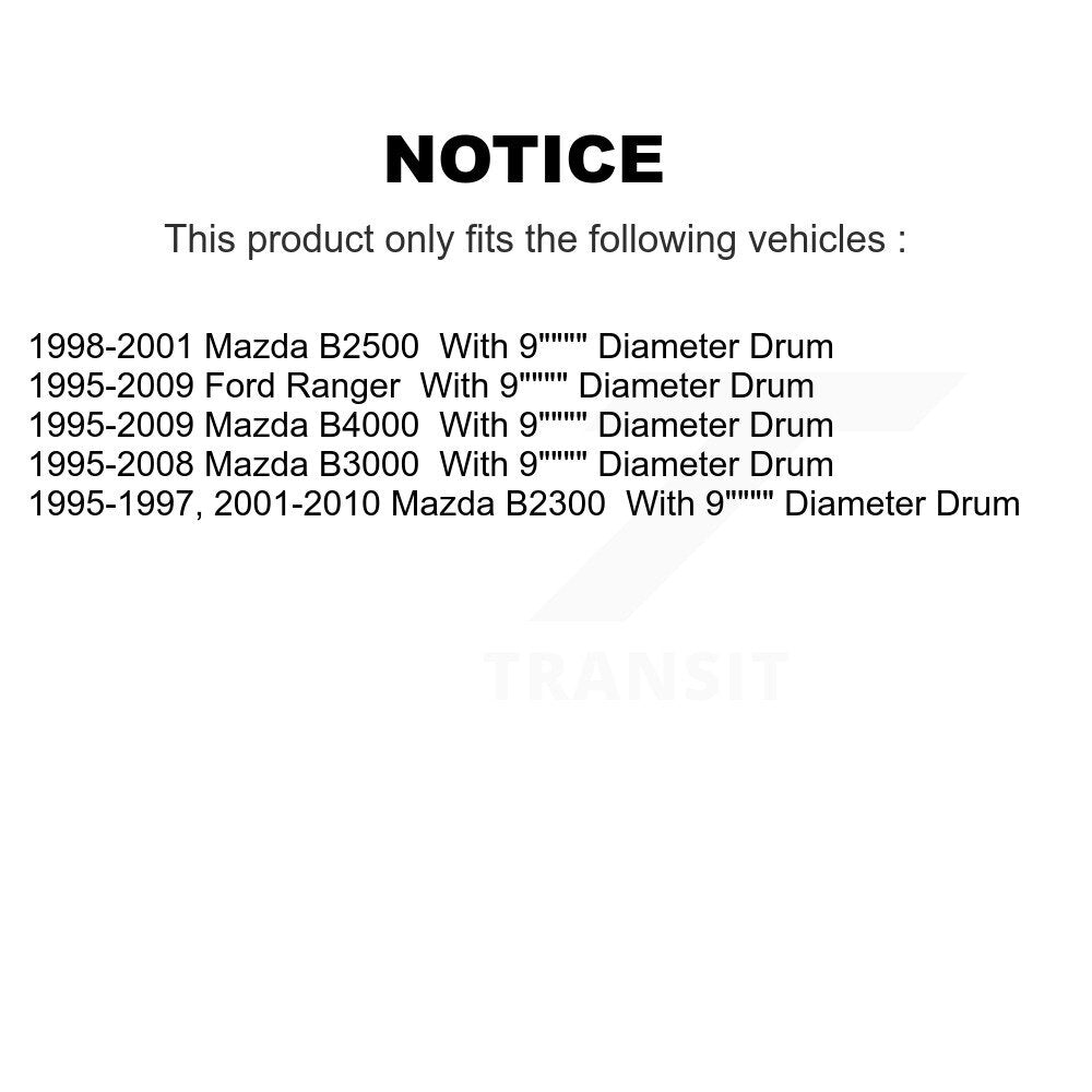 Drum Brake Shoe Kit-KNH-100204 - Kit.bestparts.ca Kit.bestparts.ca