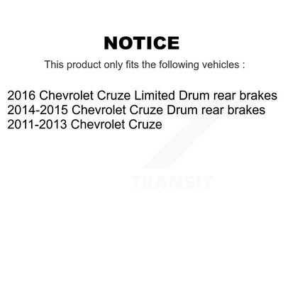 Drum Brake Shoe Kit-KNH-100215 - Kit.bestparts.ca