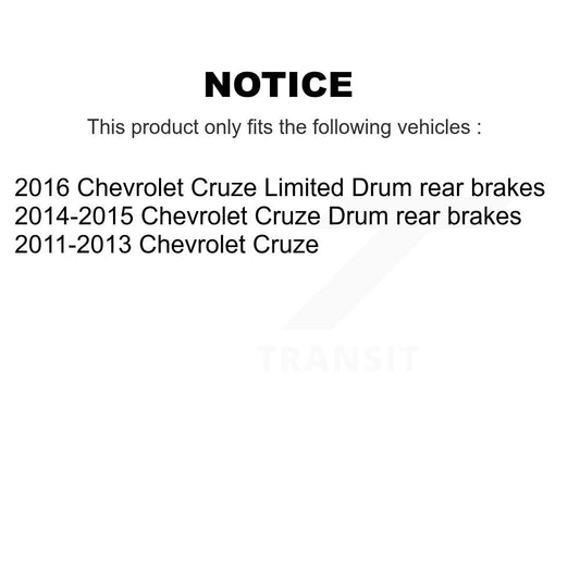 Drum Brake Shoe Kit-KNH-100215 - Kit.bestparts.ca