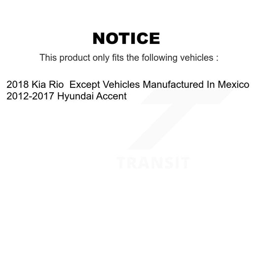 Brake Pads Kit-KNN-100207 - Kit.bestparts.ca