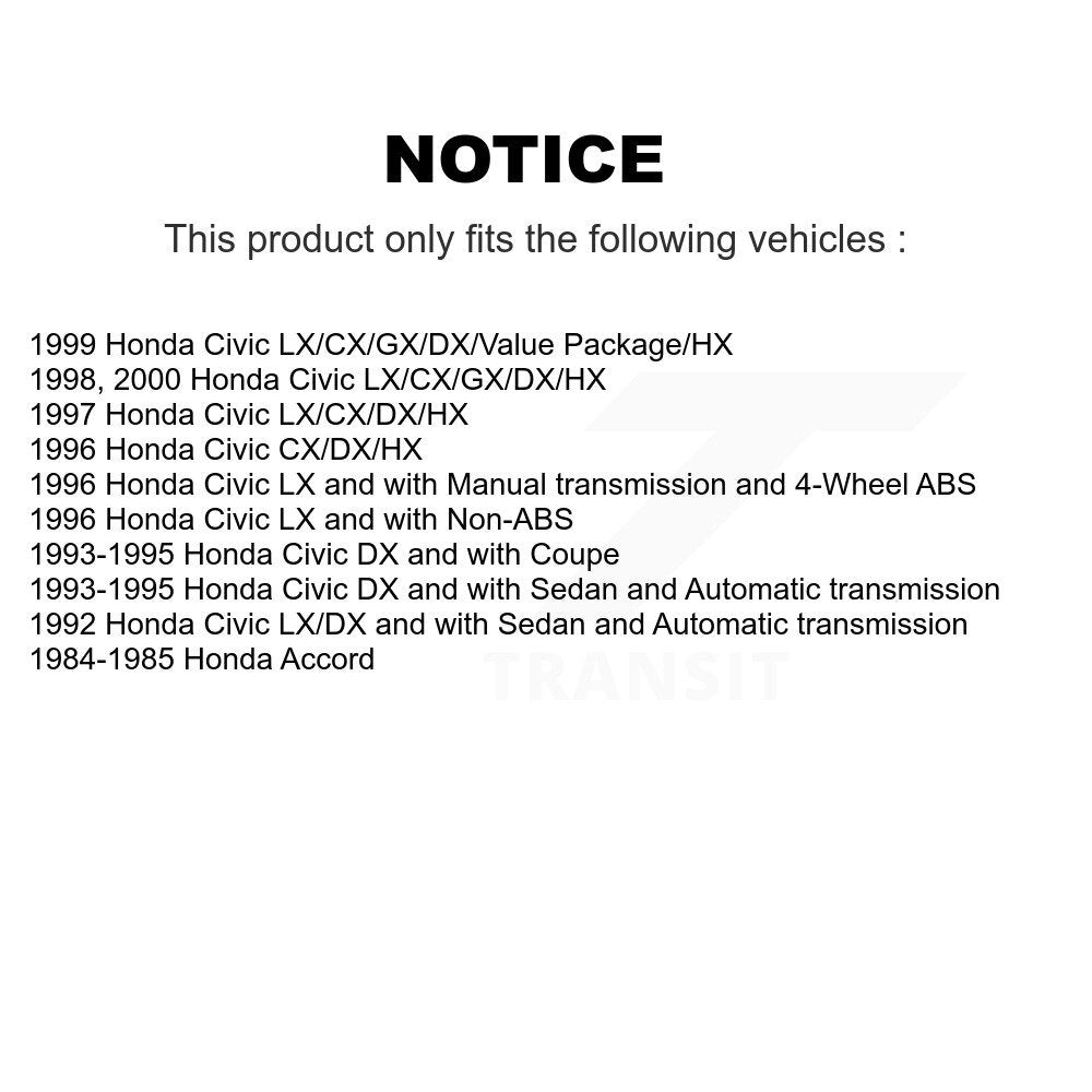 Brake Pads Kit-KNN-100228 - Kit.bestparts.ca
