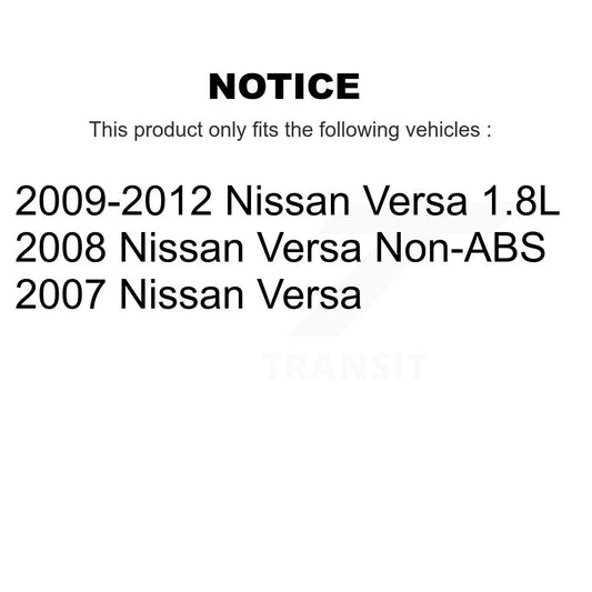 Brake Pads Kit-KNN-100259 - Kit.bestparts.ca