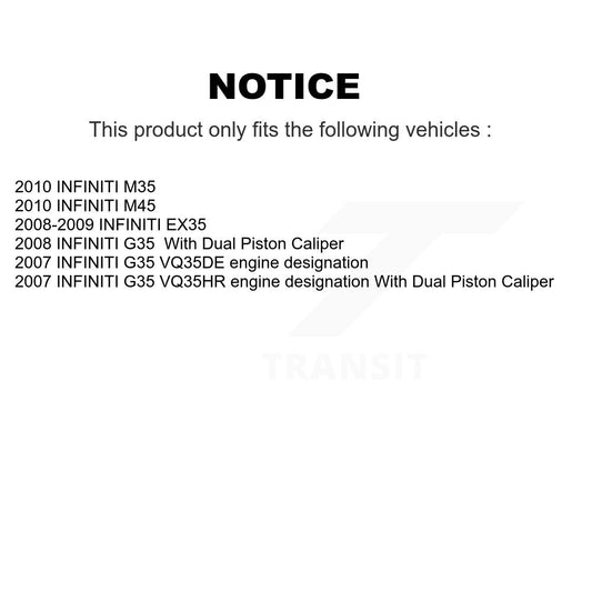 Brake Pads Kit-KNN-100310 - Kit.bestparts.ca
