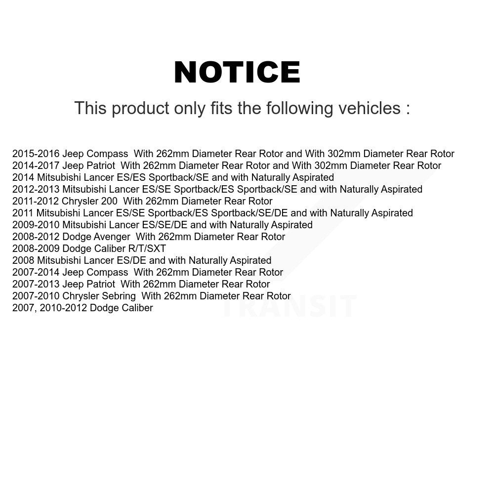 Brake Pads Kit-KNN-100450 - Kit.bestparts.ca