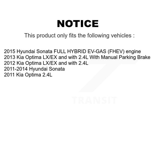 Brake Pads Kit-KNN-100960 - Kit.bestparts.ca