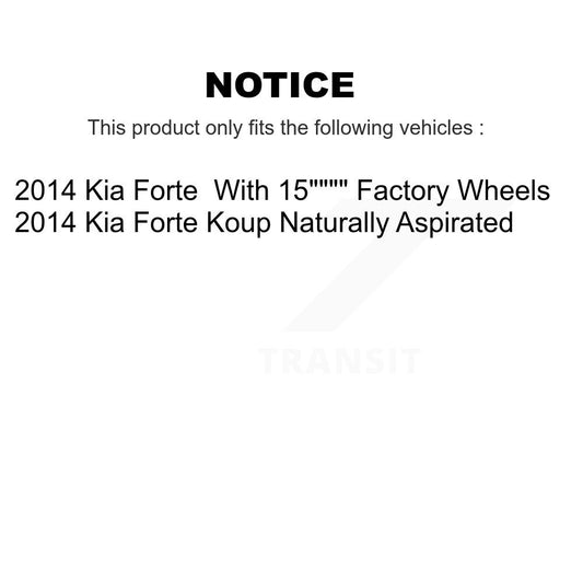 Brake Pads Kit-KNN-101122 - Kit.bestparts.ca