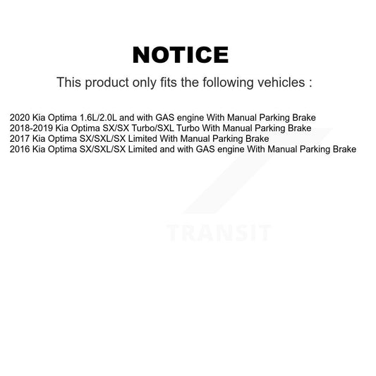 Brake Pads Kit-KNN-101436 - Kit.bestparts.ca