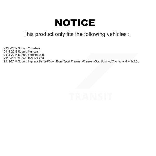 Brake Pads Kit-KNN-101457 - Kit.bestparts.ca