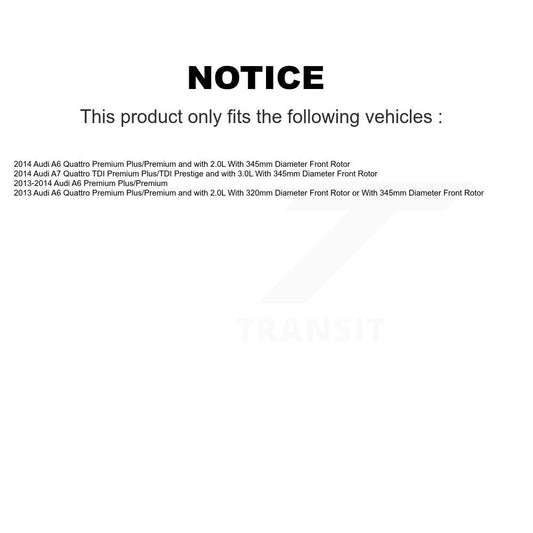 Brake Pads Kit-KNW-100368 - Kit.bestparts.ca