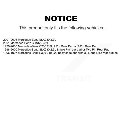 Brake Pads Kit-KNW-100757 - Kit.bestparts.ca