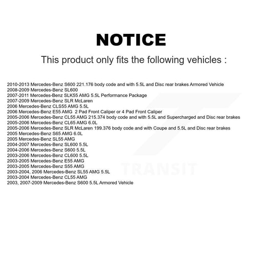 Brake Pads Kit-KNW-101069 - Kit.bestparts.ca