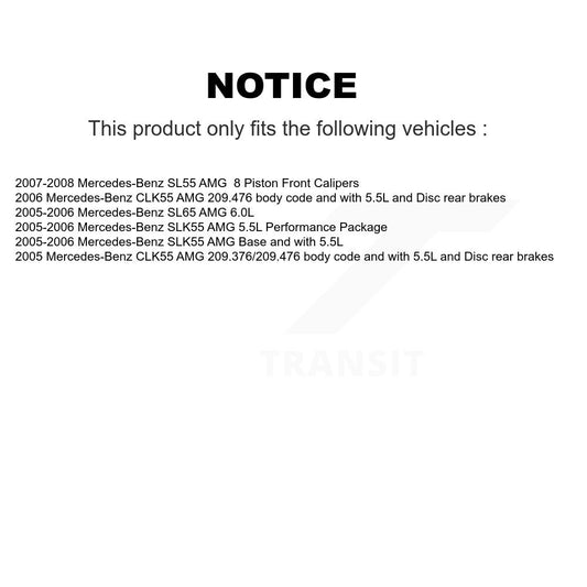 Brake Pads Kit-KNW-101106 - Kit.bestparts.ca