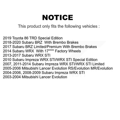 Brake Pads Kit-KPF-100011 - Kit.bestparts.ca