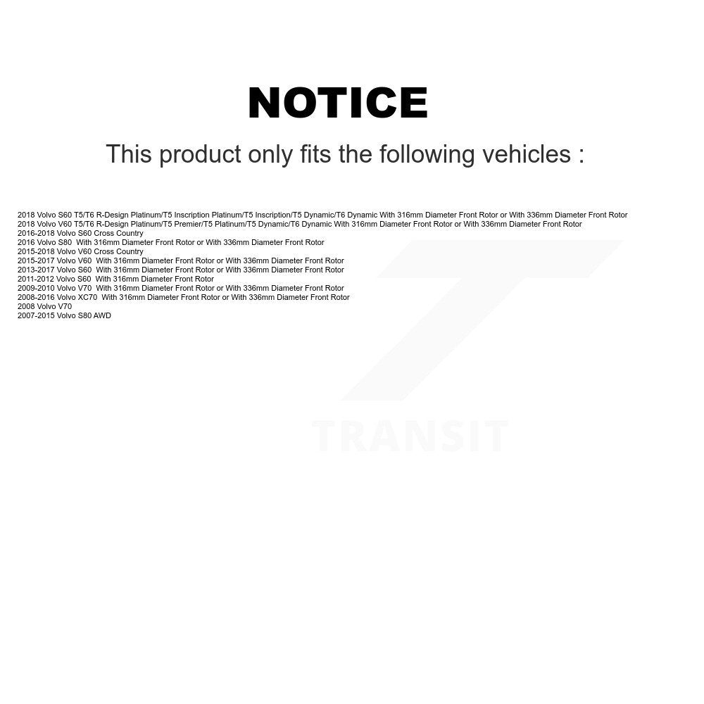 Brake Pads Kit-KPF-100109 - Kit.bestparts.ca