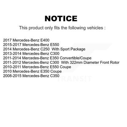 Brake Pads Kit-KPF-100132 - Kit.bestparts.ca