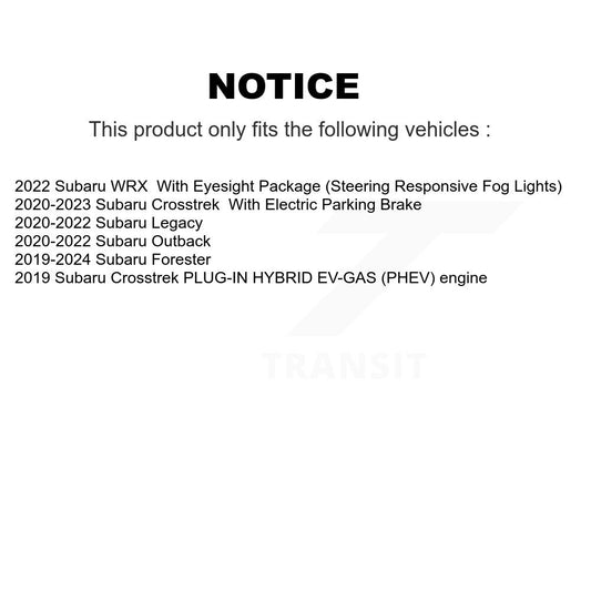 Brake Pads Kit-KPF-100498 - Kit.bestparts.ca