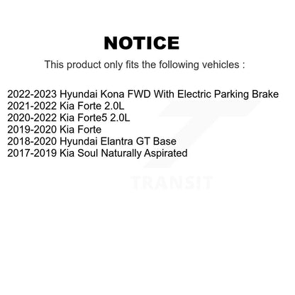 Brake Pads Kit-KPF-100543 - Kit.bestparts.ca