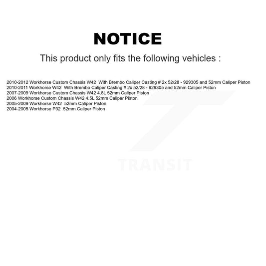 Brake Pads Kit-KPF-100592 - Kit.bestparts.ca
