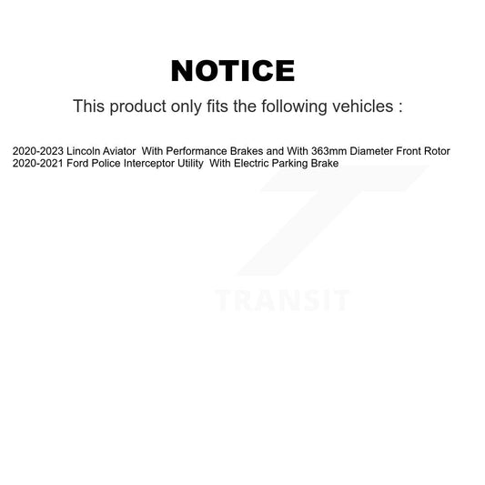 Brake Pads Kit-KPF-100632 - Kit.bestparts.ca