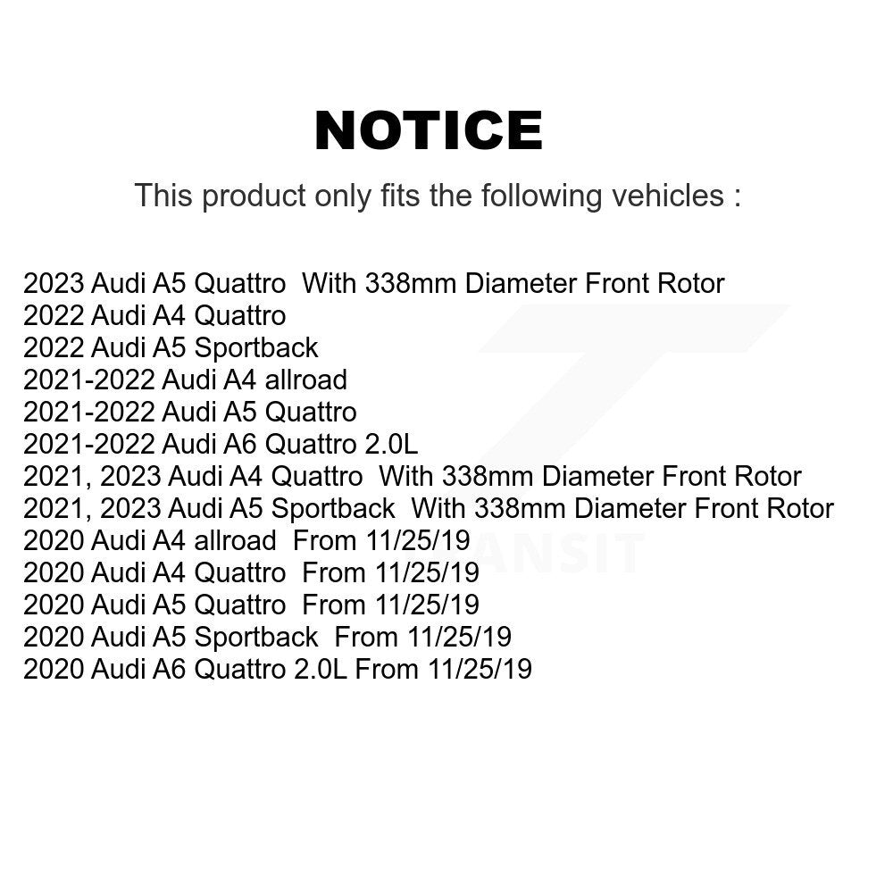 Brake Pads Kit-KPF-100789 - Kit.bestparts.ca