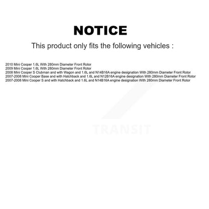 Brake Pads Kit-KPW-100073 - Kit.bestparts.ca