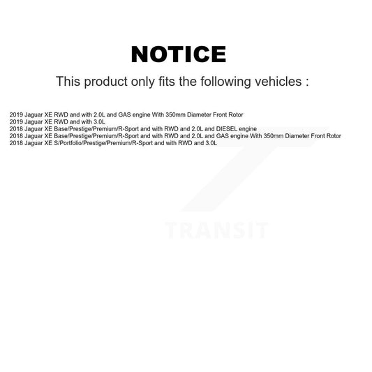 Brake Pads Kit-KPW-100257 - Kit.bestparts.ca