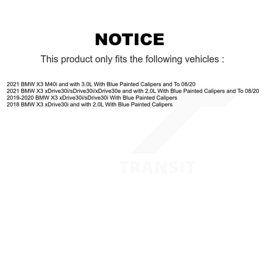 Brake Pads Kit-KPW-100282 - Kit.bestparts.ca