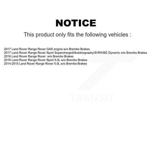 Brake Pads Kit-KPW-100313 - Kit.bestparts.ca