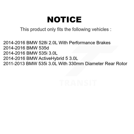 Brake Pads Kit-KPW-100321 - Kit.bestparts.ca