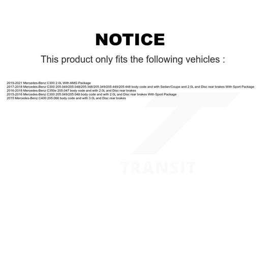 Brake Pads Kit-KPW-100403 - Kit.bestparts.ca