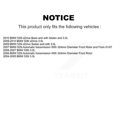 Brake Pads Kit-KPW-100490 - Kit.bestparts.ca