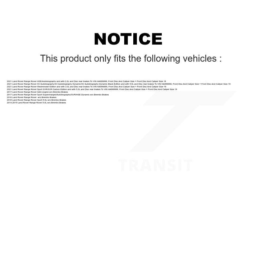 Brake Pads Kit-KPW-100717 - Kit.bestparts.ca