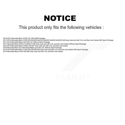 Brake Pads Kit-KPW-100739 - Kit.bestparts.ca