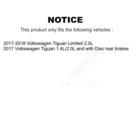 Brake Pads Kit-KPW-100856 - Kit.bestparts.ca