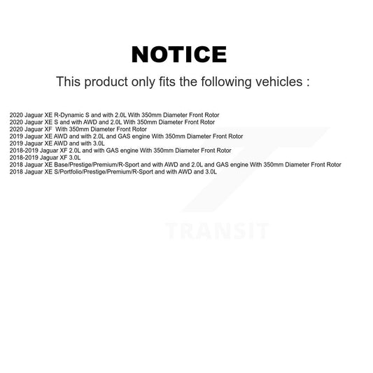 Brake Pads Kit-KPW-100858 - Kit.bestparts.ca