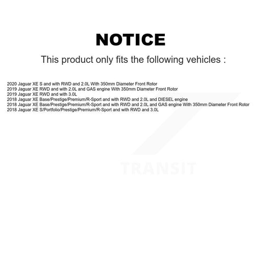 Brake Pads Kit-KPW-100860 - Kit.bestparts.ca